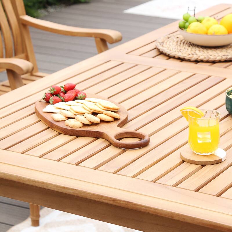 Cambridge Casual Ventura Teak Outdoor Rectangular Dining Table