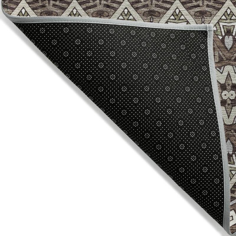 HomeRoots Moroccan Transitional Rectangle Outdoor Rug