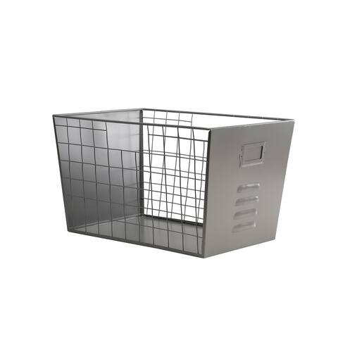 7.5" Gray Wire Basket Multifunctional - 7.5
