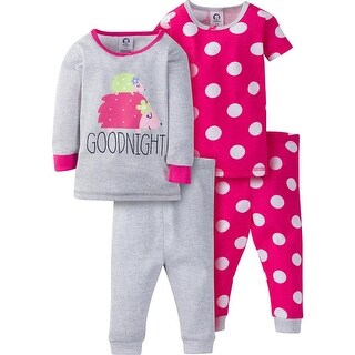 Gerber Girls 4-Piece Pajama Set