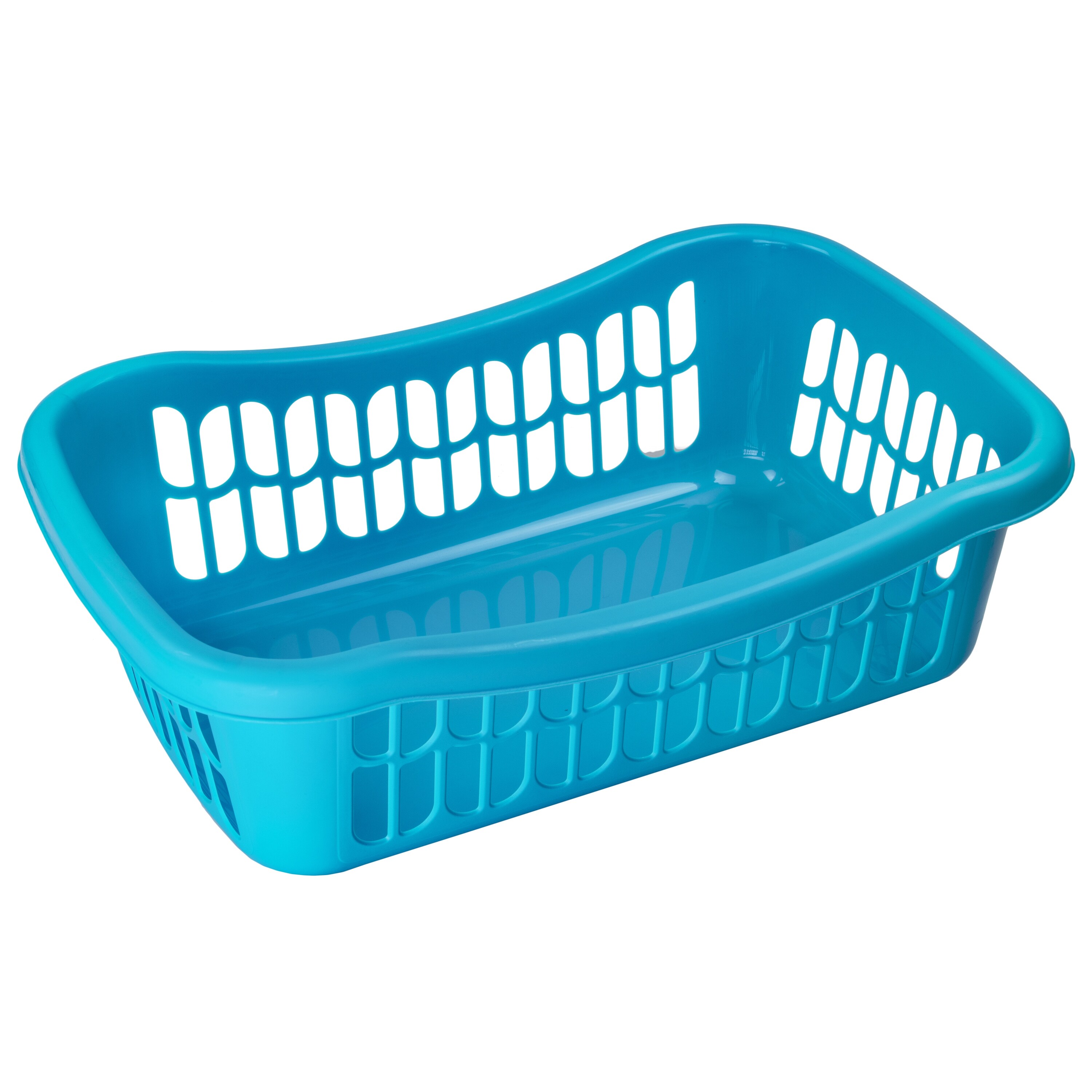 Large Plastic Storage Basket for Kitchen Pantry Kids Room Office
