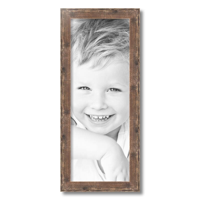 ArtToFrames Bosswood Rustic 9x24 Inch Picture Frame, 1.63 Inch Wood Poster Frame Available in Multiple Colors (SM-SC-9x24)