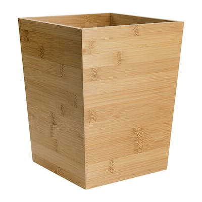 Haven Wastebasket Light Bamboo