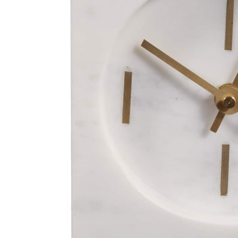 Contemporary Marble Decorative Clock