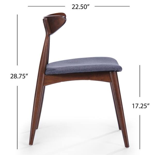 Barron Midcentury Dining Chairs (Set of 2) by Christopher Knight Home