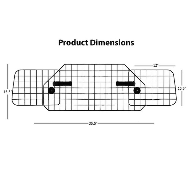 adjustable vehicle pet barrier