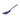 Hutzler 7.25 Inch Mini Melamine Angled Slotted Turner Spatula