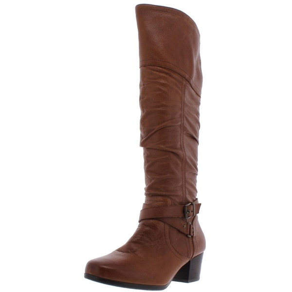 overstock boots leather