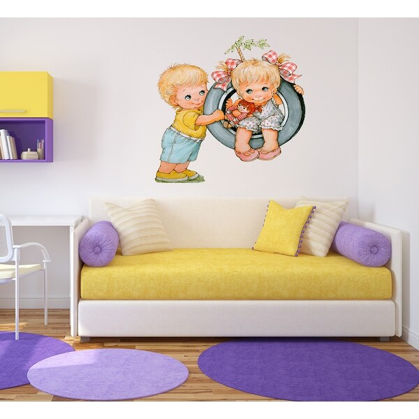 Children Wall sticker,modern wall art Multi Color k-892 Children Wall decal