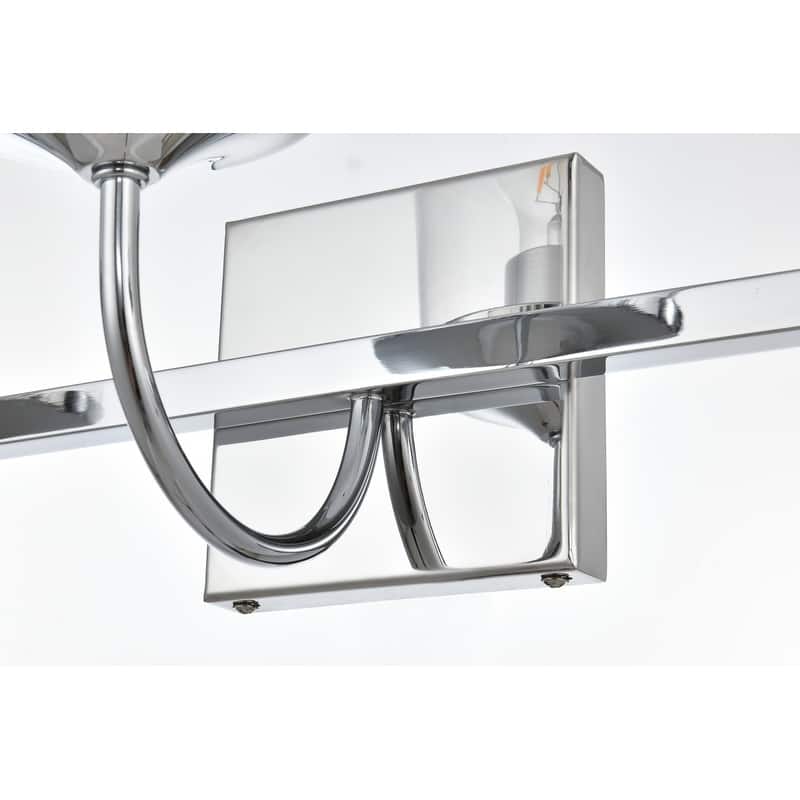 Avant 1 Light Black and Clear Bath Sconce