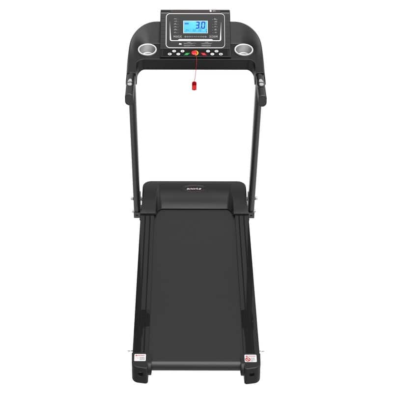 Home Foldable Treadmill with Incline,5" LCD Screen 250 LB Capacity,MP3