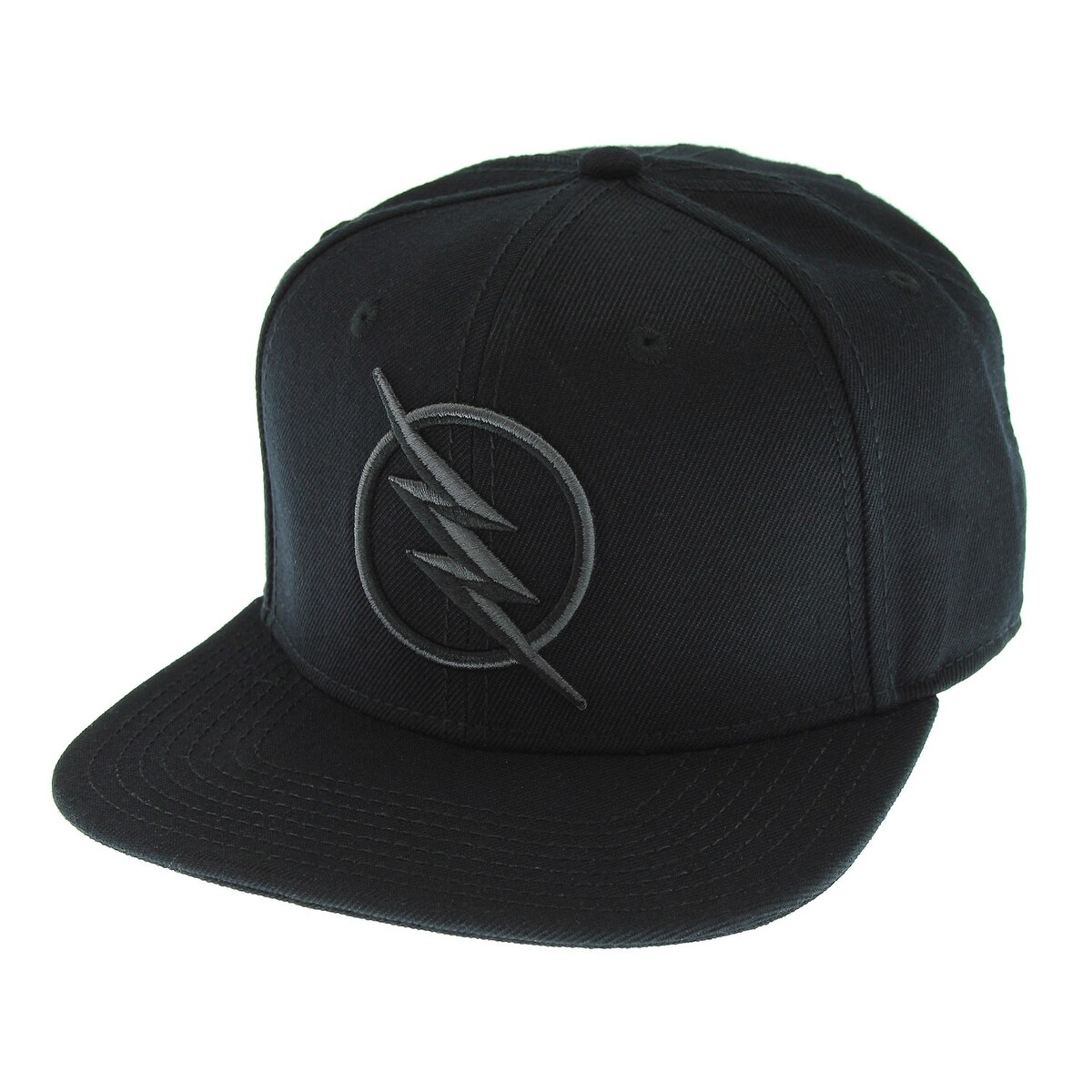 Shop Dc Comics Black Flash Zoom Licensed Embroidered Logo Snapback Cap Hat Overstock 18431420