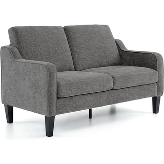 2-Seater Modern Upholstered Chenille Sofa Indoor Loveseat Sofa