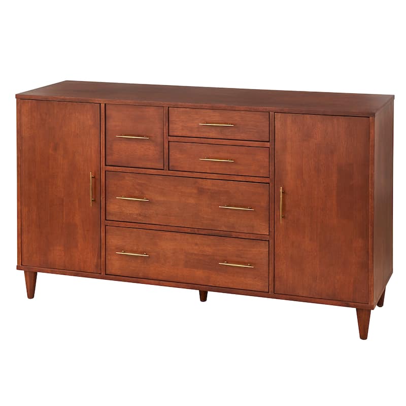 Lifestorey Ana Mid-Century Buffet/Sideboard - Oak