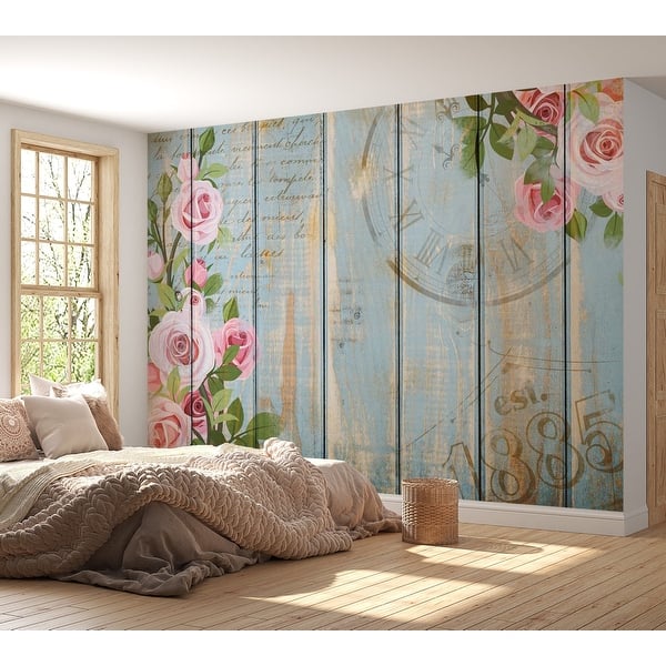 distressed wall wallpaper