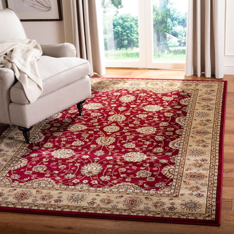 SAFAVIEH Majesty Michelina Traditional Oriental Rug - 7'9" x 9'9" - Red/Camel