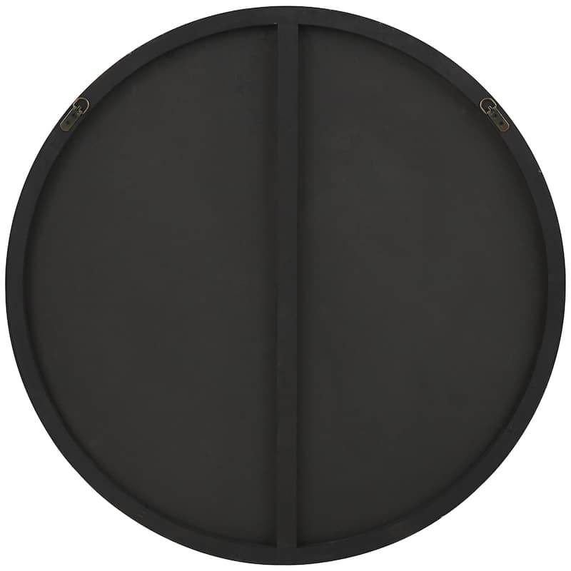 Black, White or Gold Wood Wall Mirror with Thin Frame