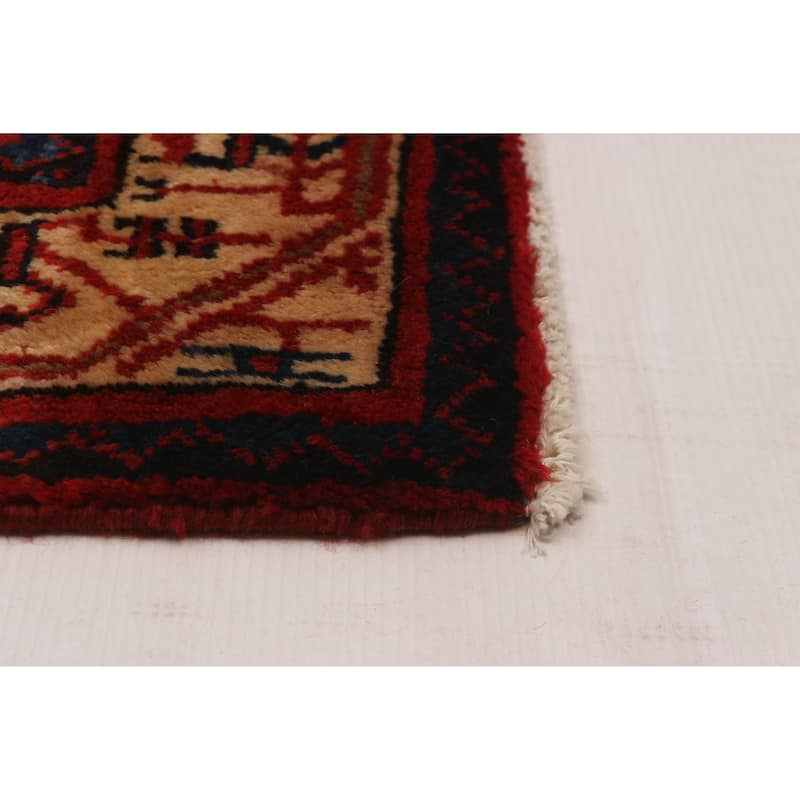 Anadol Black, Red Rug 4'7" x 7'3" - 4'3 x 6'9