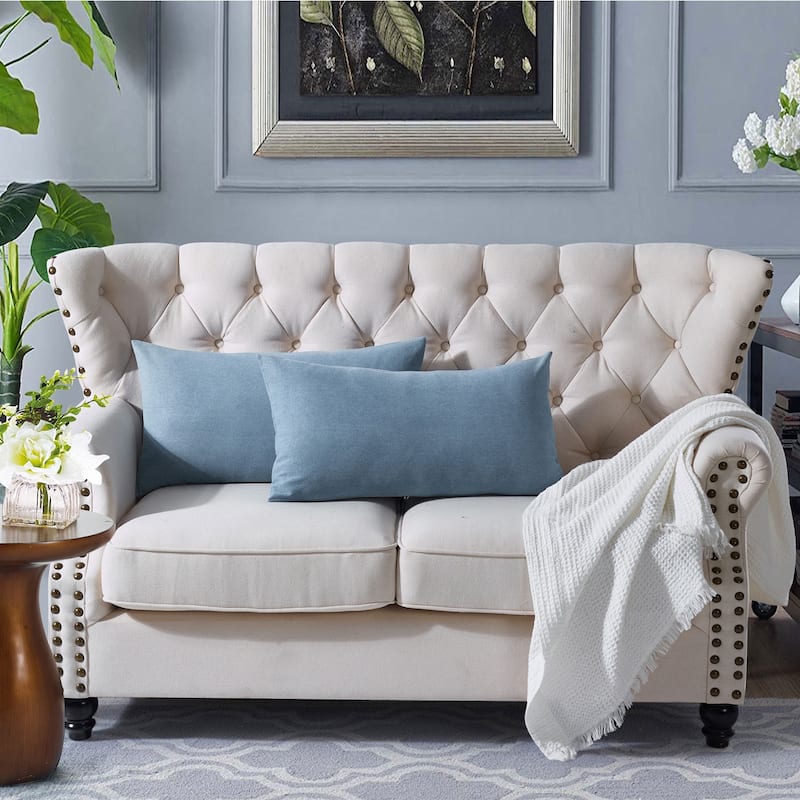 Cotton Decorative Throw Pillow Cover (set of 2), NO INSERT
