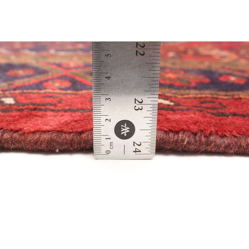 ECARPETGALLERY Hand-knotted Andelz Dark Navy Wool Rug - 4'2 x 6'6