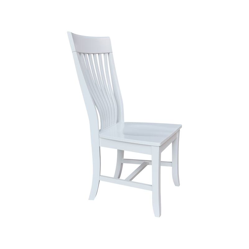 Solid Wood Amanda Dining Chairs - Set of Two