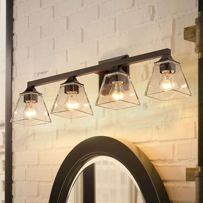3/4/5-Light Farmhouse Bathroom Vanity Lights, Mirror Lights