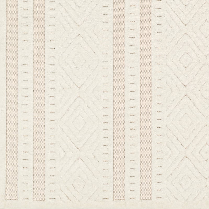 Livabliss San Diego Indoor/ Outdoor Boho Striped Area Rug