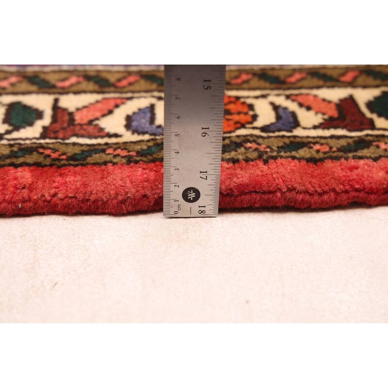 ECARPETGALLERY Hand-knotted Andelz Red Wool Rug - 3'1 x 6'1