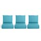 Option Light Blue Cushion
