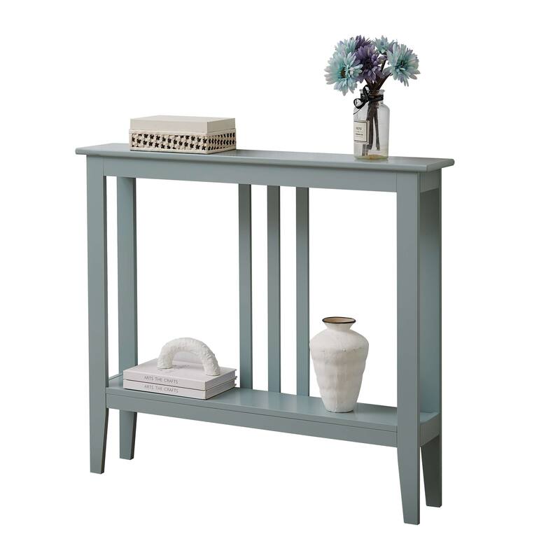 Console Entryway Console Table, (Ice Blue)