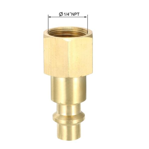 Quick Coupler Quick Connect Fitting 1 4 Inch Npt Female Thread Pack Of 1 1 4 Npt Female Quick Coupler Overstock