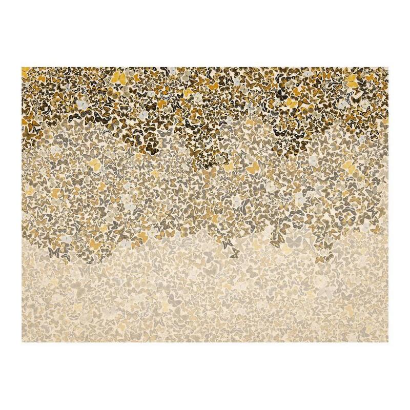 Animal Non-pasted Wallpaper Wall Mural - Butterfly Mosaic - 118"Wx90"H