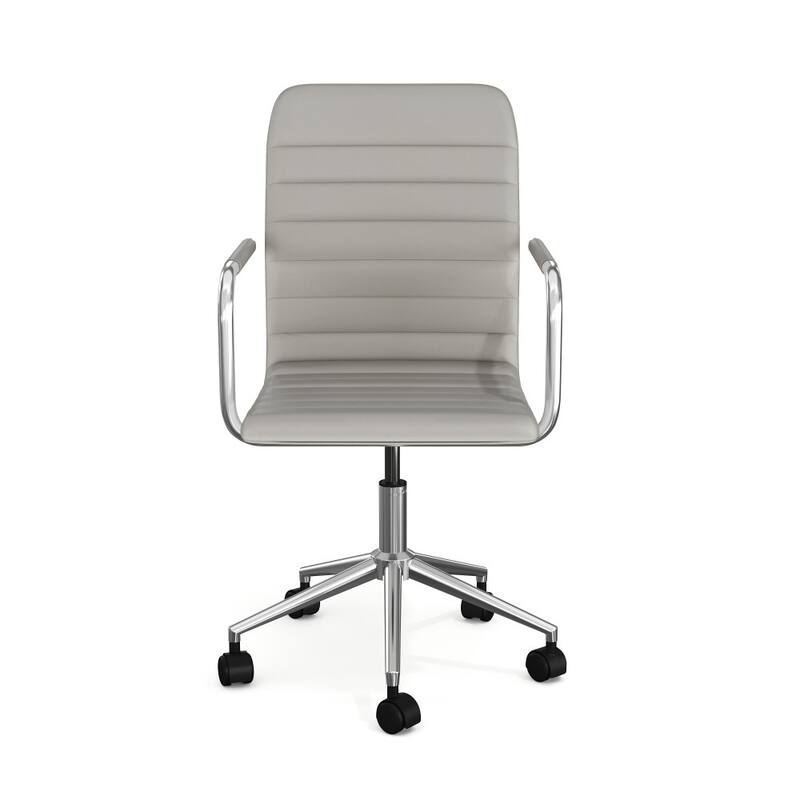 Martha Stewart Upholstered Swivel Office Chair