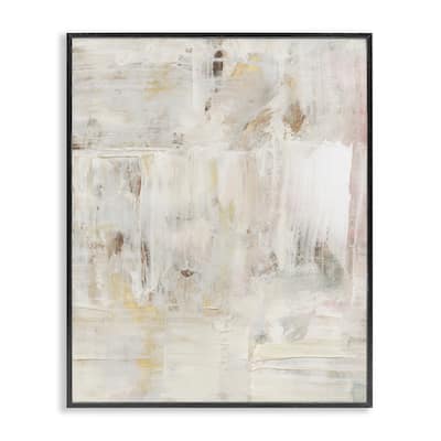 Stupell Natural Abstract Pattern Framed Giclee Art Design By Victoria Barnes