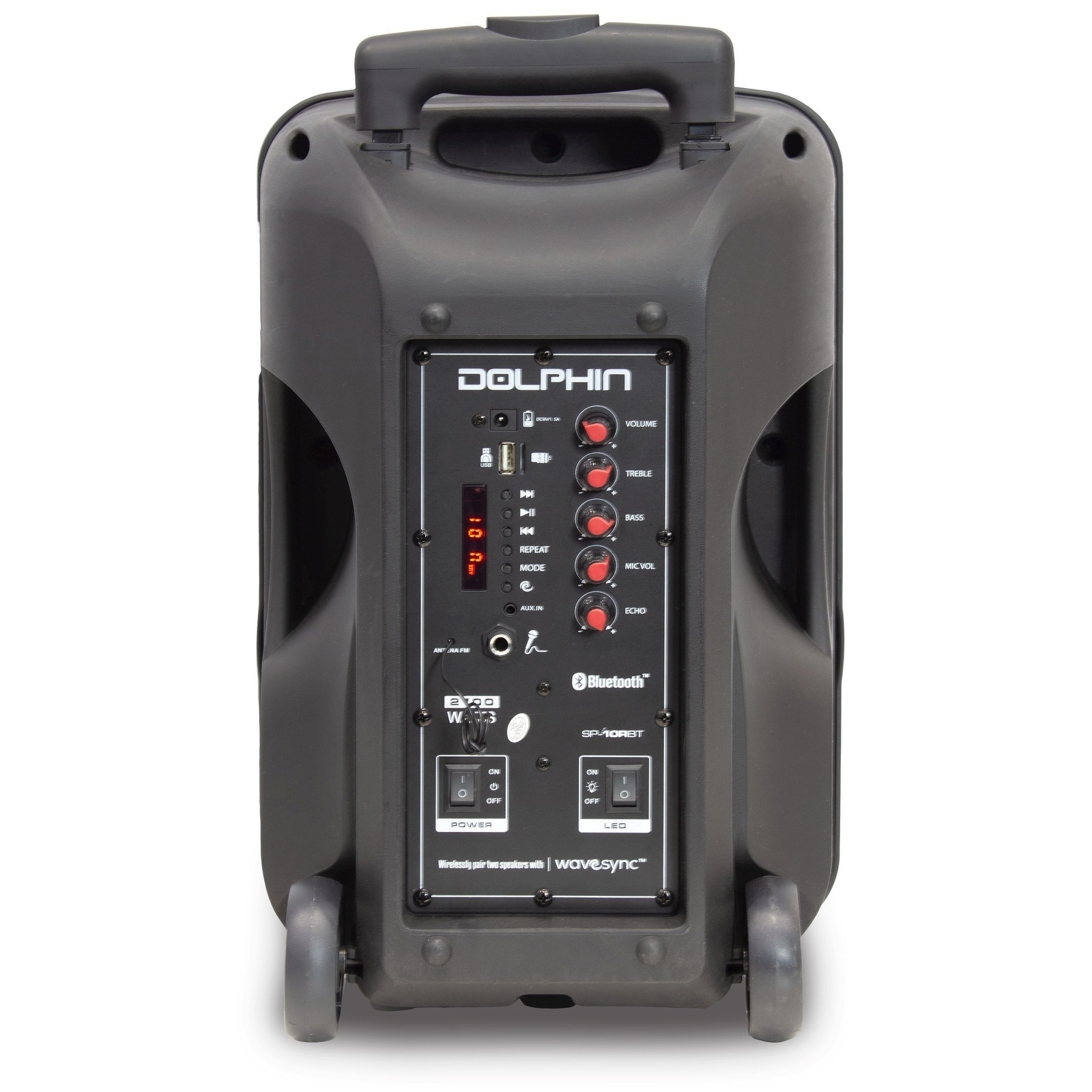 dolphin dual 10 inch speaker