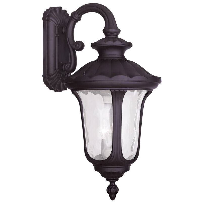 Livex Lighting Oxford 3 Light Outdoor Wall Sconce