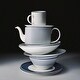 preview thumbnail 5 of 5, Wedgwood Gio Blue Cereal Bowl 6.2in, Pinstripe White