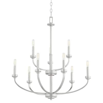 Quorum International Reyes 9 Light 31" Wide Chandelier