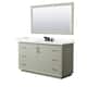 Option Light Green, Black Trim, Giotto Quartz Top