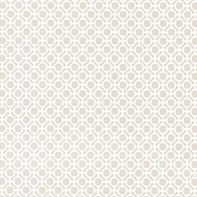 Brewster Beatrix Grey Modern Geometric Wallpaper - 20.5in x 396in x 0.025in