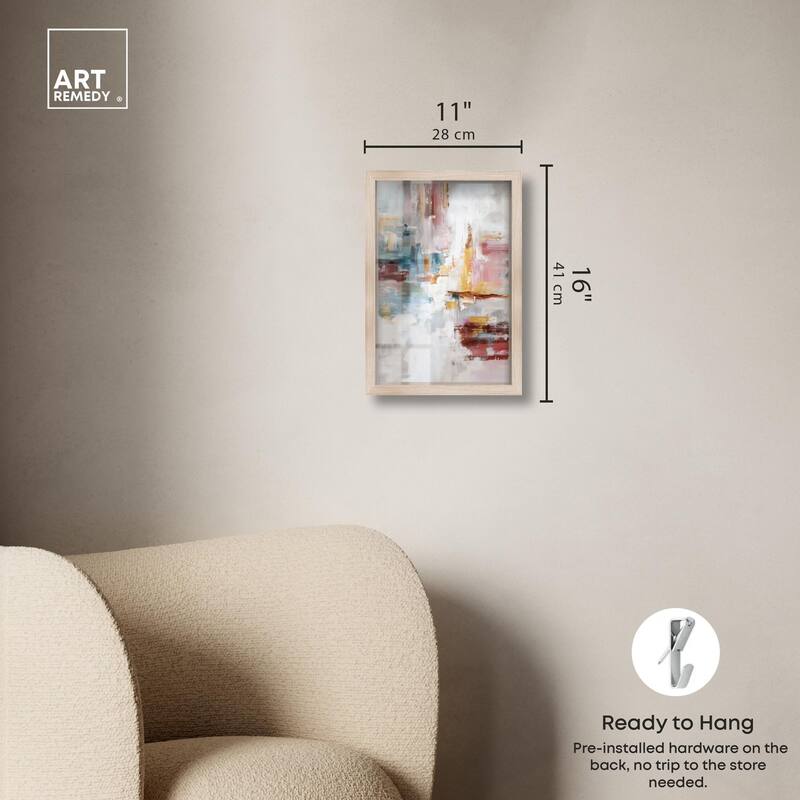 Warmth and cool I Shadowbox by Art Remedy