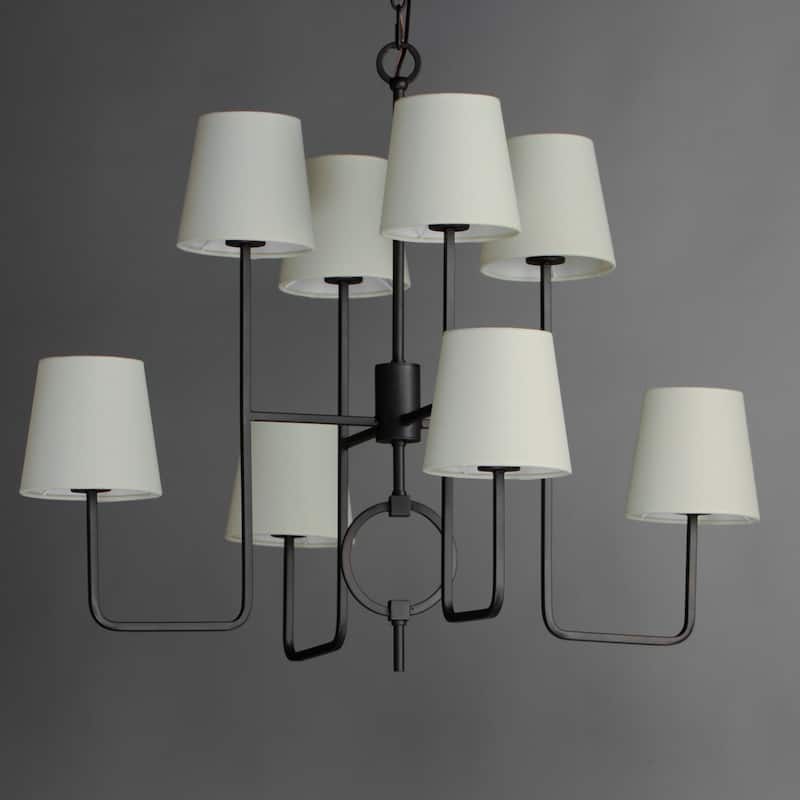 Maxim 27728OF Paoli 8 Light 34" Wide Chandelier