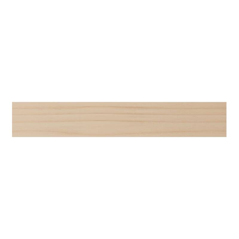 WM947: 3/8-in D x 1-1/4-in W x 96-in L Americraft Solid Hardwood Stain Grade Colonial Stop Moulding