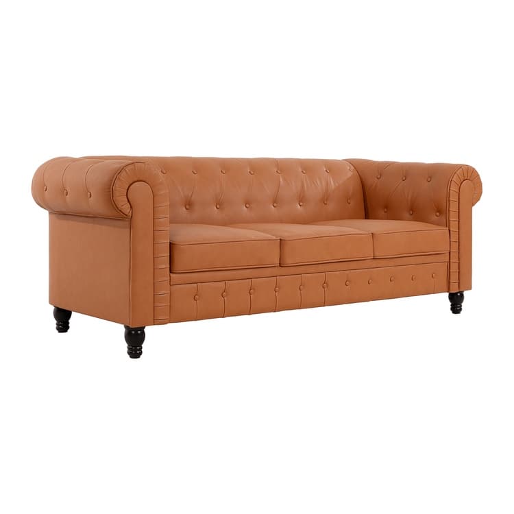Elegance Chesterfield Sofa, Luxurious Comfort for Cozy Living Rooms, Mid-Century Modern couch, Elegance, 3-Seater Sofa