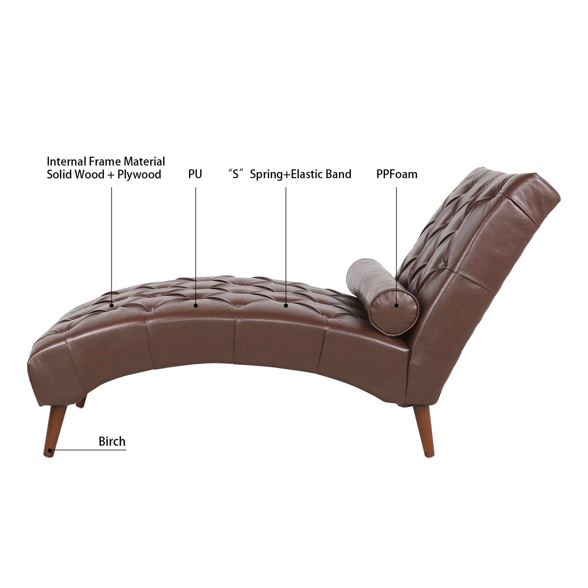 60 inch chaise lounge discount