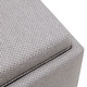 preview thumbnail 9 of 9, Cameron Square Fabric Storage Ottoman with Tray
