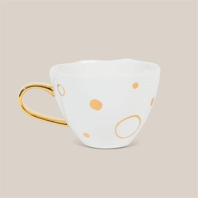 Good Morning Cappuccino/Tea Cup Special Edition Circle Gold -ST