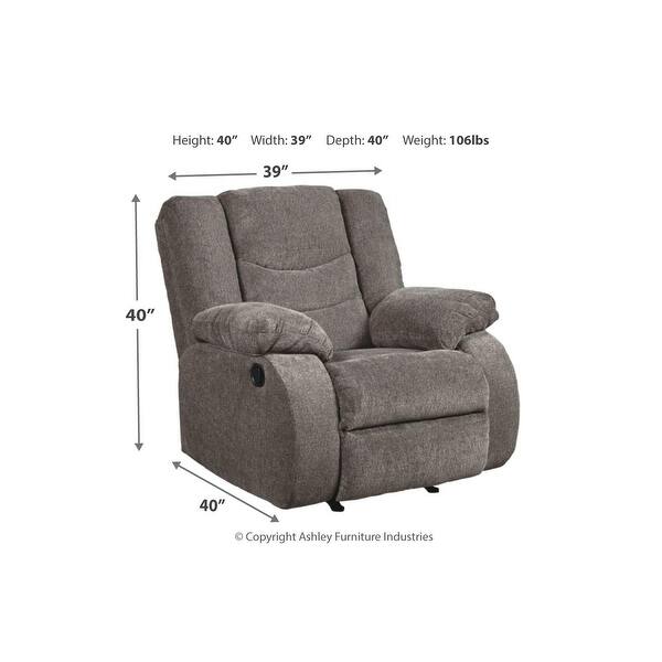 Tulen Contemporary Rocker Recliner Gray On Sale Bed Bath & Beyond