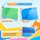 preview thumbnail 5 of 7, Qaba Inflatable Bounce House with Water Slide and Large Splash Pool, 8 in 1 Bouncy Water Park with 680W High Power Blower