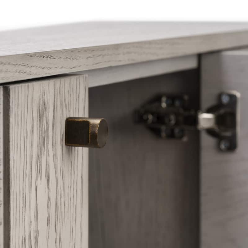 Studio London Modern Sideboard Oak Storage Cabinet and Buffet Console